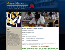 Tablet Screenshot of nehrumemorialkadakkal.com